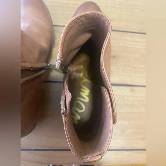 Sam Edelman Pama Booties Coñac leather - Picture 6 of 9